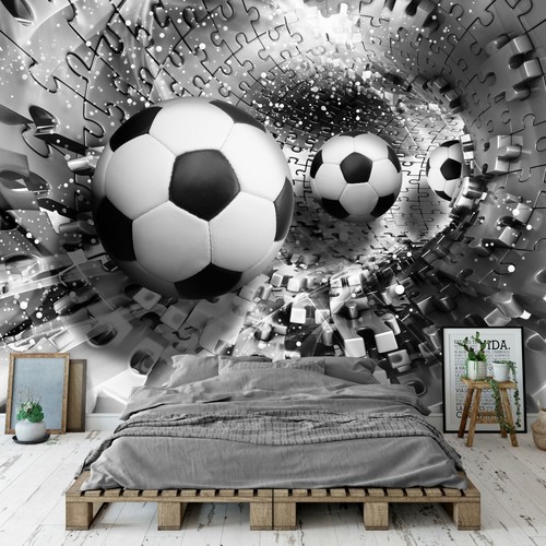 Vlies fototapete fußball - vlies, 3d