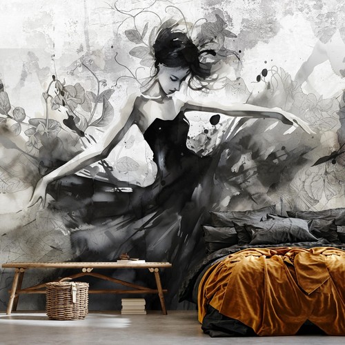 Fototapete frau ballerina - fototapete,