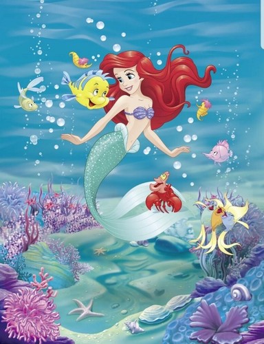 Fototapete arielle disney - fototapete,