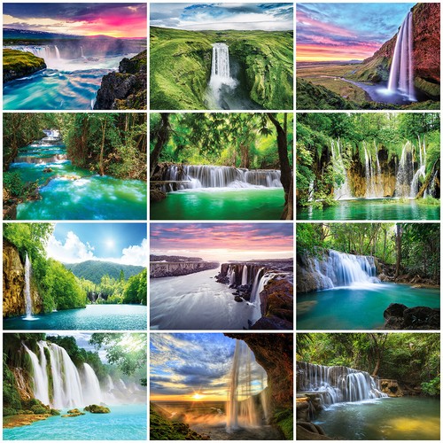 Wasserfall tapete vlies - tapete,