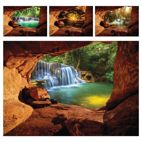 Vlies fototapete wasserfall - vlies,