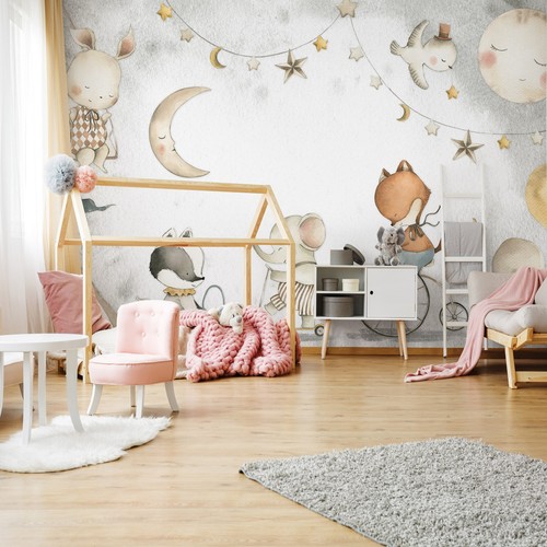 Fototapete kinderzimmer tiere - fototapete,