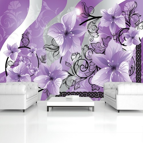 Vlies fototapete blumen - blumen, 3d
