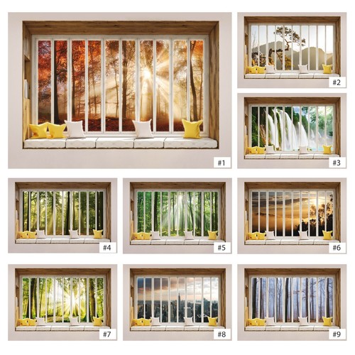 Tapete fototapete fenster - tapete, 3d
