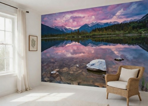 Nice wall photo tapete lila - wall,