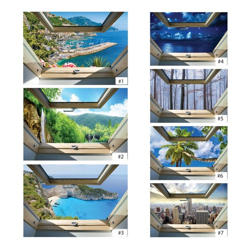 Fensterblick fototapete - fensterblick,