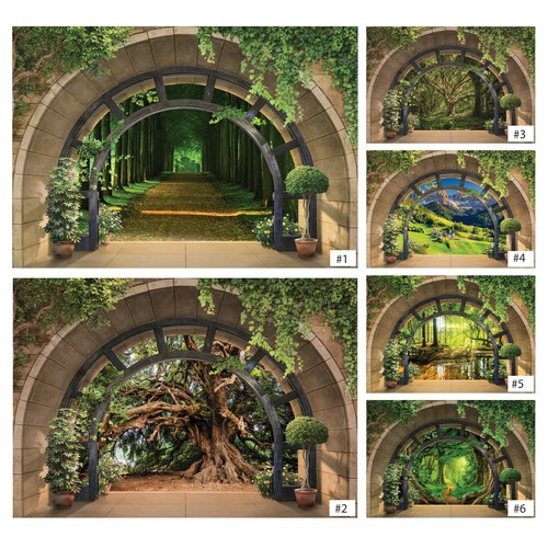 Fensterblick fototapete - fensterblick, 3d