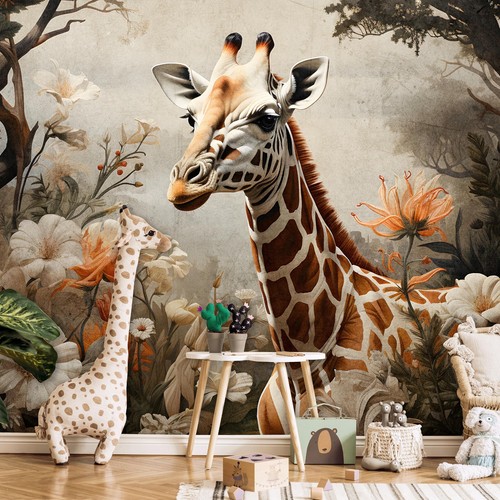 Fototapete giraffe tiere - fototapete,